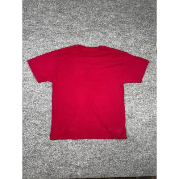 Champion South Carolina Gamecocks Track‎ & Field Shirt Men’s Large Red Tee - Picture 8 of 11